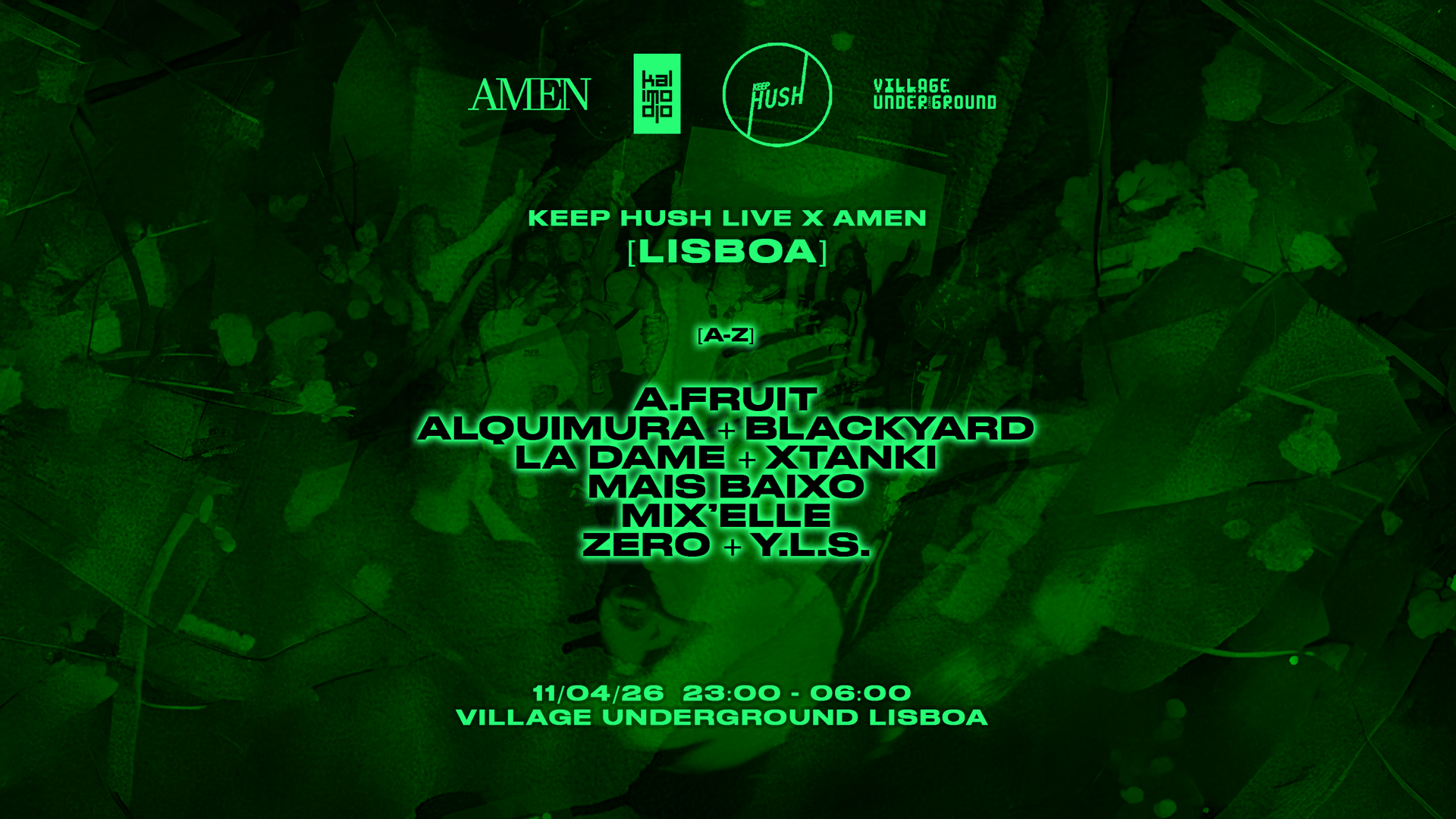 Image of KEEP HUSH X AMEN